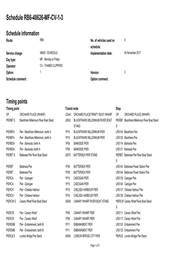 Standard Schedule RB6-48626-MF-CV-1-3