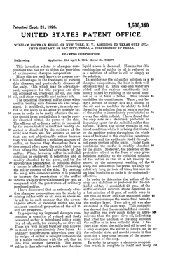 Patent Office. William Hoffman Kobbe, of New York, N