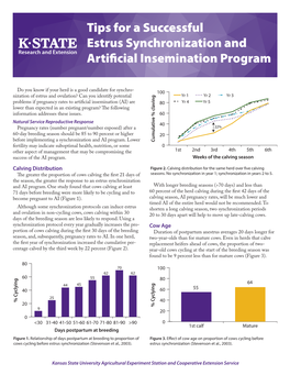 MF2574 Tips for a Successful Estrus Synchronization and Artificial