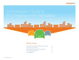 An Employer's Guide to EV Charging in the Workplace