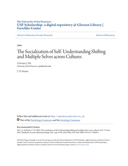 Understanding Shifting and Multiple Selves Across Cultures Christine J