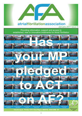 Has Your MP Pledged to ACT On