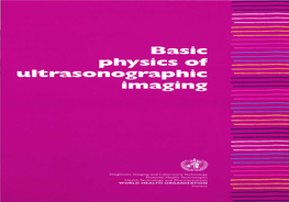 Basic Physics of Ultrasonographic Imaging