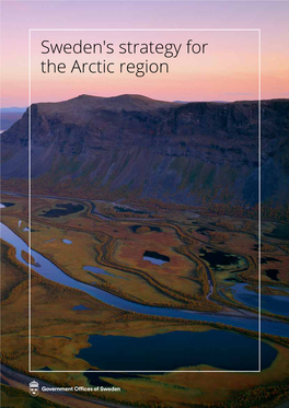 Sweden's Strategy for the Arctic Region Cover Image Sarek National Park