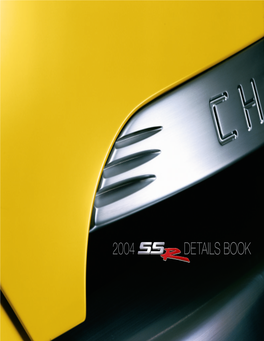 2004 Chevy SSR Details and Options Book
