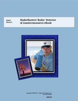 Radarbusters' Radar Detector & Countermeasures Ebook