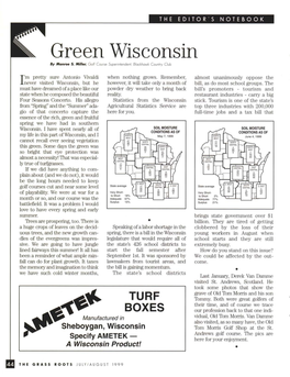 Green Wisconsin by Monroe S