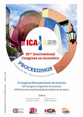 PROCEEDINGS of the ICA CONGRESS (Onl the ICA PROCEEDINGS OF