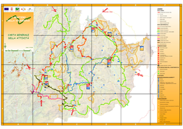 I Sentieri Della Valnerina Carta Generale Della Attività