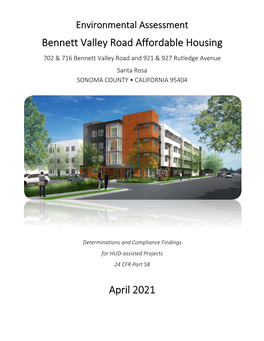 Bennett Valley Road Affordable Housing April 2021