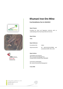 Khumani Iron Ore Mine