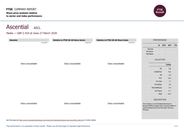 FTSE Factsheet