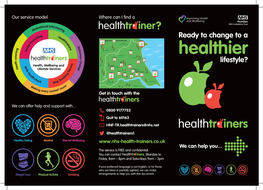 Yourhealth Healthtrainer Leaflet