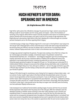 Hugh Hefner's After Dark: Speaking out in America