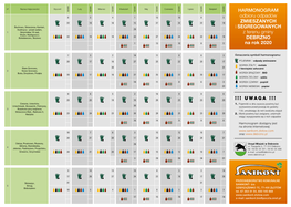 HARMONOGRAM Odbioru Odpadów ZMIESZANYCH I