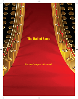 The Hall of Fame