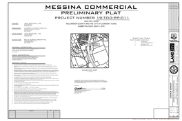 Preliminary Plat PROJECT NUMBER 19-TOD-PP-011