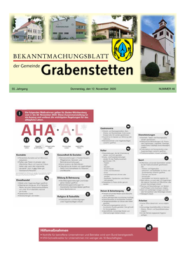 Mitteilungsblatt KW 46/2020