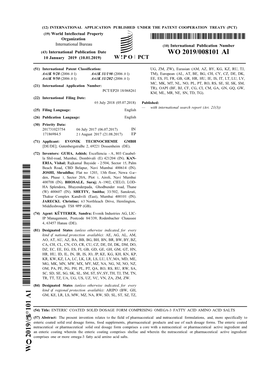 WO 2019/008101 Al 10 January 2019 (10.01.2019) W !P O PCT