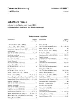 Drucksache 19/19887 19