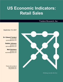 US Economic Indicators: Retail Sales