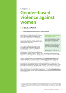 Chapter 5 Gender-Based Violence Against Women