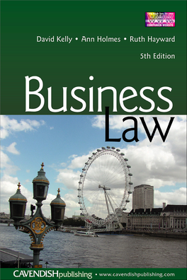 Business Law, Fifth Edition
