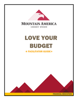 Love Your Budget