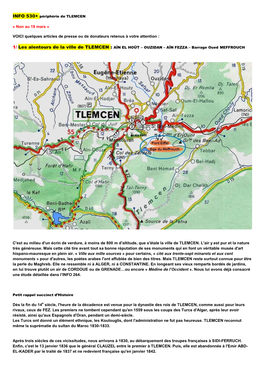 TLEMCEN-Les Alentours De La Ville