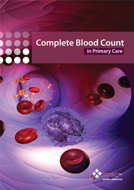 Complete Blood Count in Primary Care