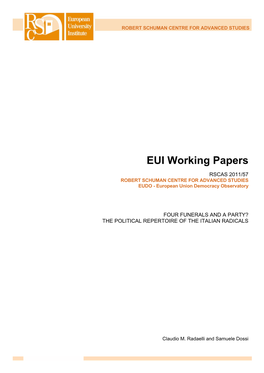 EUI Working Papers