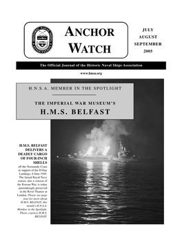 Summer 2005 HNSA Anchor Watch.Qxd