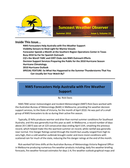 Suncoast Weather Observer