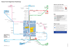 Buses from Dagenham Heathway