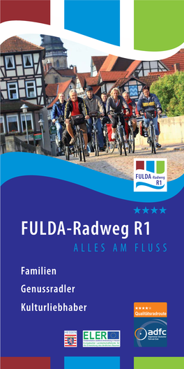 FULDA-Radweg R1 ALLES AM FLUSS