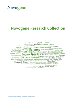 Novogene Research Collection