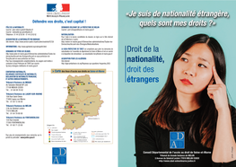 Je Suis De Nationalité Étrangère, Quels Sont Mes Droits