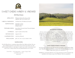 Sweet Cheeks Winery & Vineyard