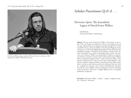 Scholar-Practitioner Q & a