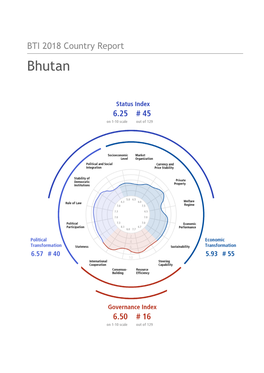 Bhutan Country Report BTI 2018