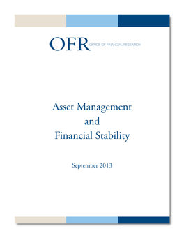 Asset Management and Financial Stability