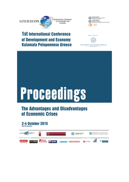 ICODECON, 2-4.10.2015, Kalamata, Greece. Conference Proceedings, ISBN 978-618-82146-1-3