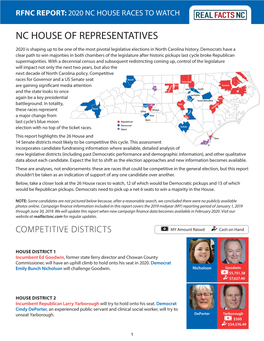 Nc House of Representatives