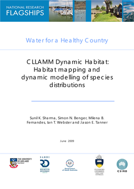 Habitat Mapping and Dynamic Modelling of Species Distributions