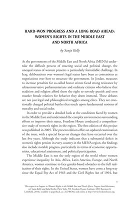 Women's Rights in the Middle East and North Africa