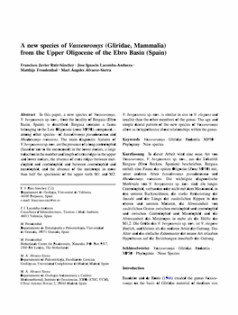 Gliridae, Mammalia) from the Upper Oligocene of the Ebro Basin (Spain)