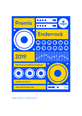 Dossier Premsa Premis 2019 2 Ok