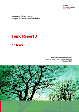 DL Topic Report 3 2009 3Feb