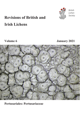 Revisions of British and Irish Lichens
