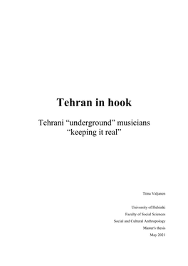 Tehran in Hook